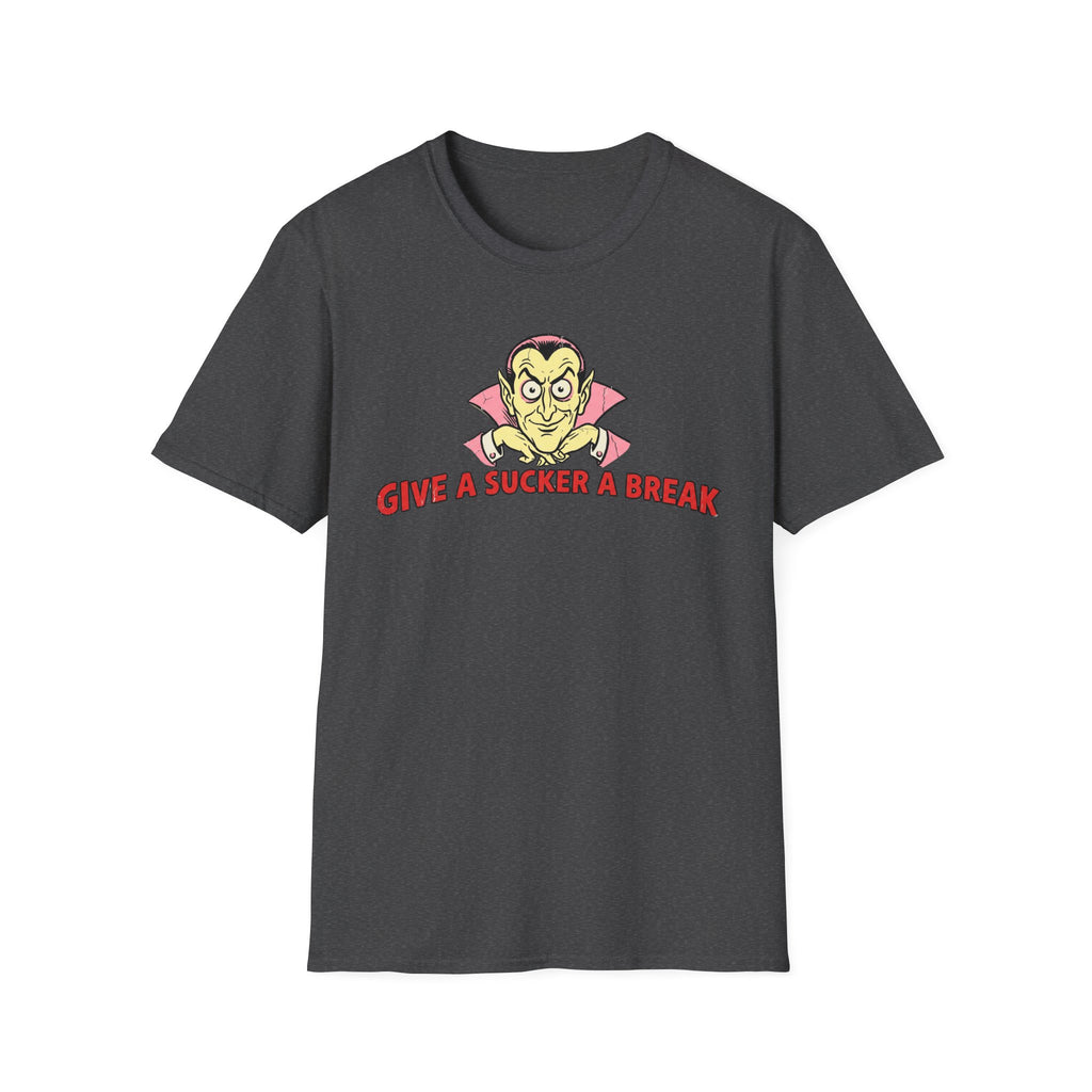 Give A Sucker A Break Vintage Vampire Shirt | It's Heritage Hoss