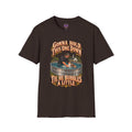 T-Shirt — "Gonna Hold This One Down 'Til The Bubbles Come Up" Rescue Dog Graphic Tee