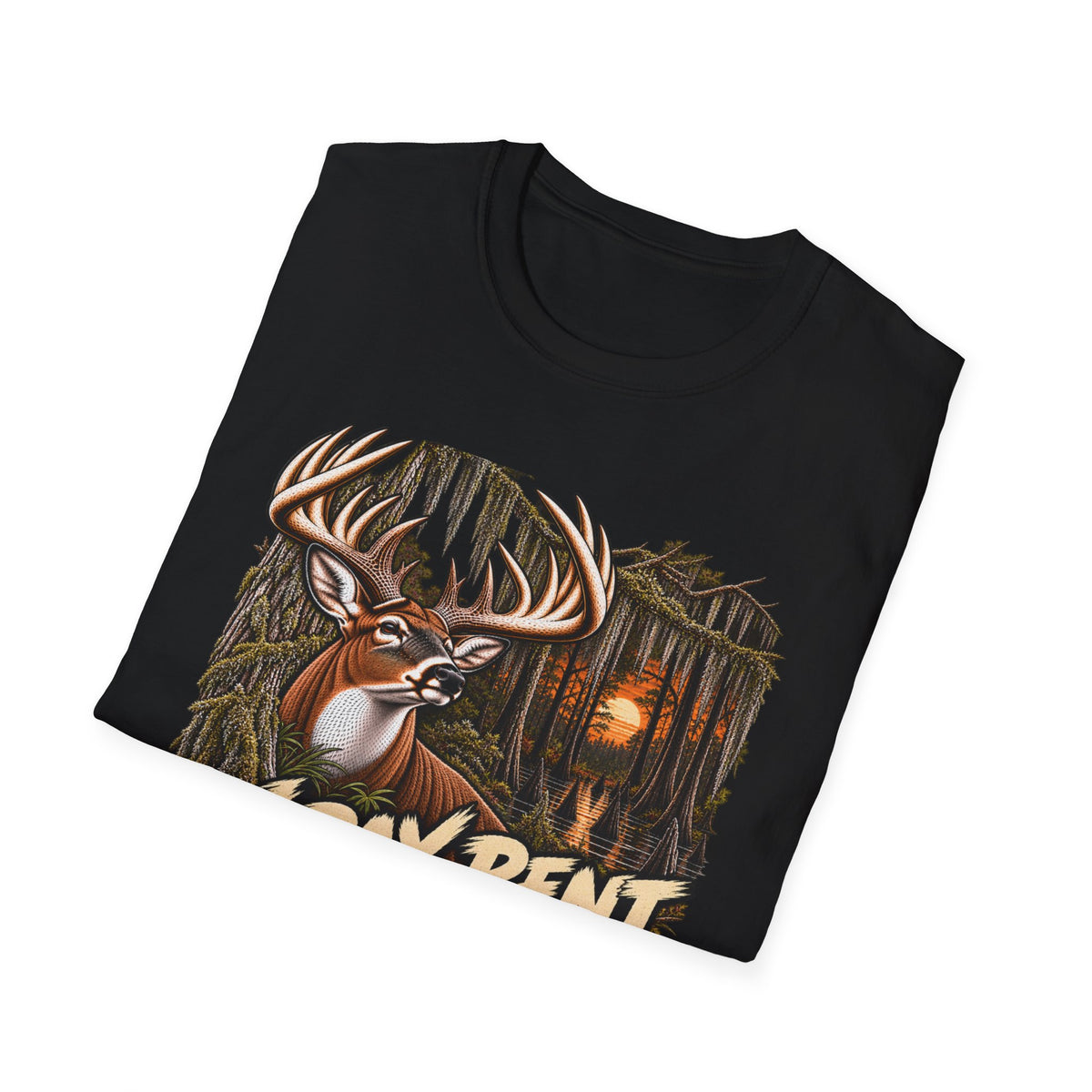 I Pay Rent To The Moss Funny Southern Whitetail Design