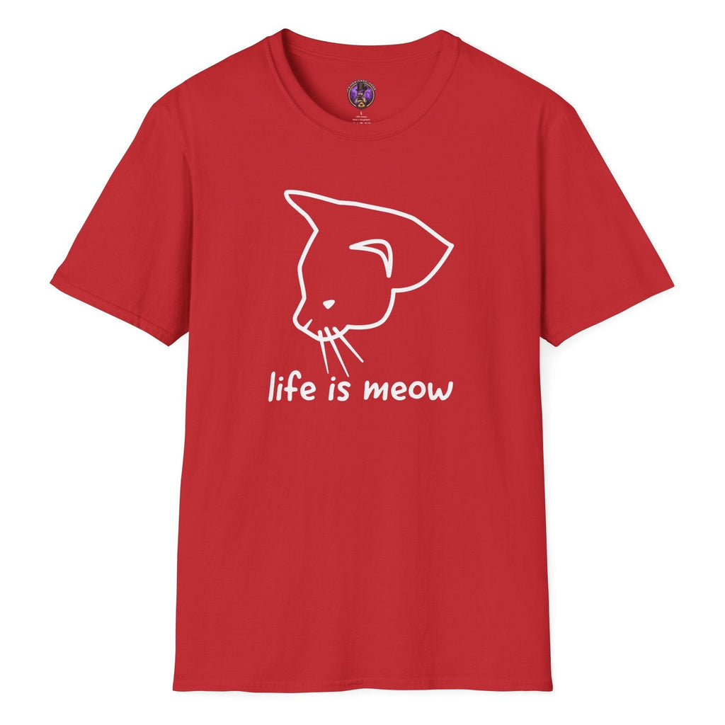 Life Is Meow Hand-Lettered Cat Tee | It's Heritage Hoss