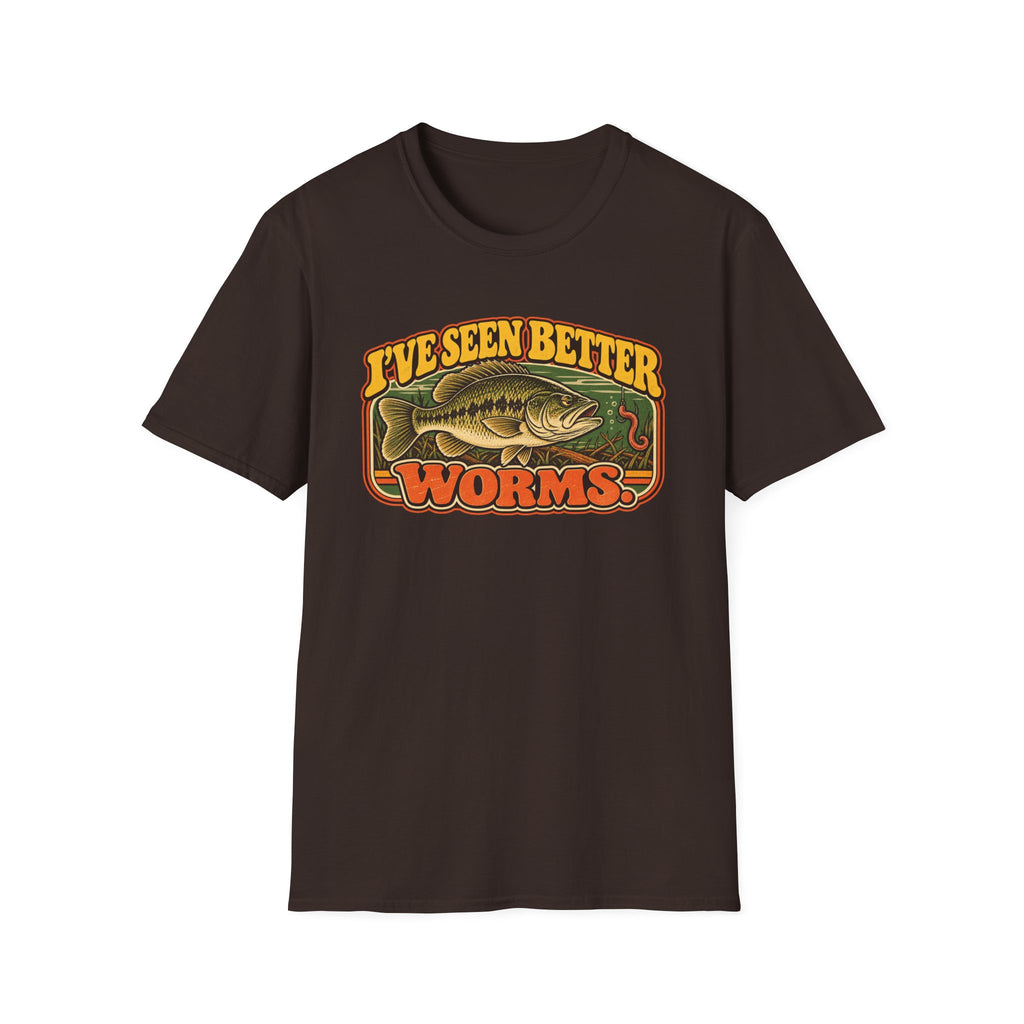 I've Seen Better Worms Vintage Bass Fishing