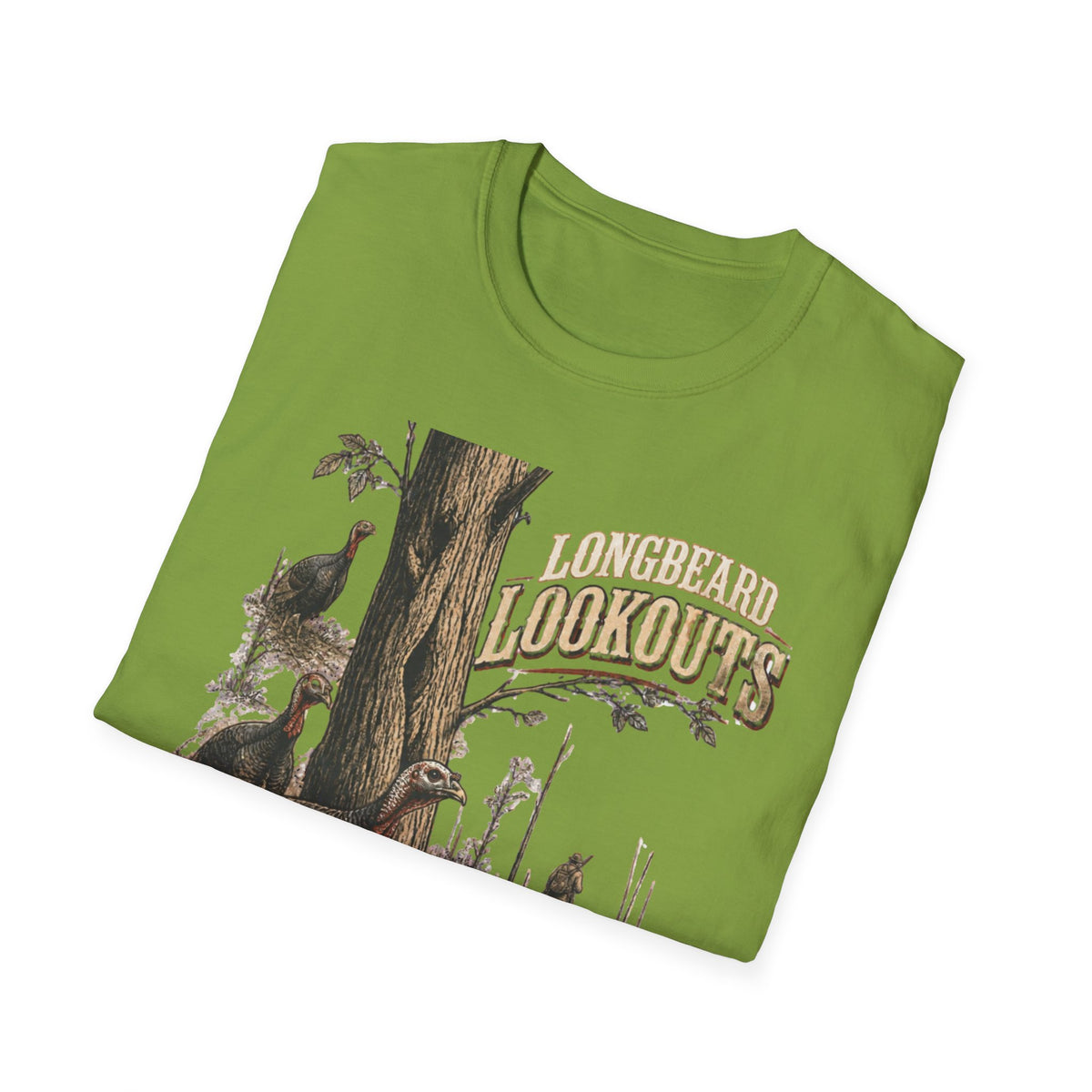 Longbeard Lookouts Turkey Hunting T-Shirt
