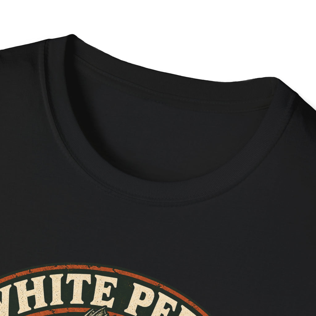 White Perch Review Board T-Shirt — Crappie Fishing