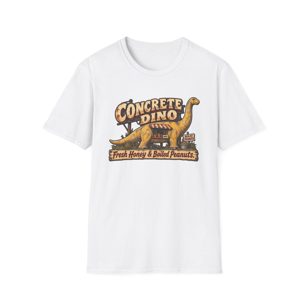 Concrete Dino T-Shirt — Roadside Dinosaur