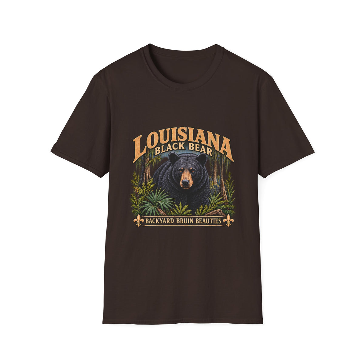 Louisiana Black Bear T-Shirt outdoor graphic T-shirt product image 3