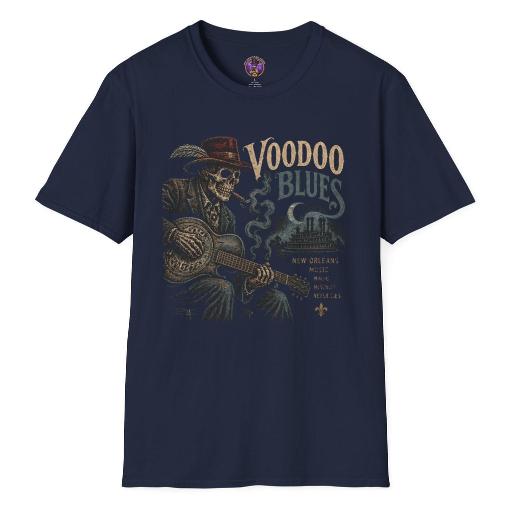 Voodoo Blues Shadow Guitarist Tee | It's Heritage Hoss