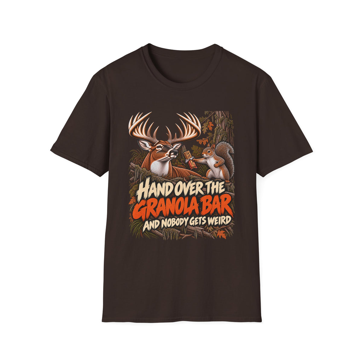 Hand Over The Granola Bar Funny Whitetail Deer Design