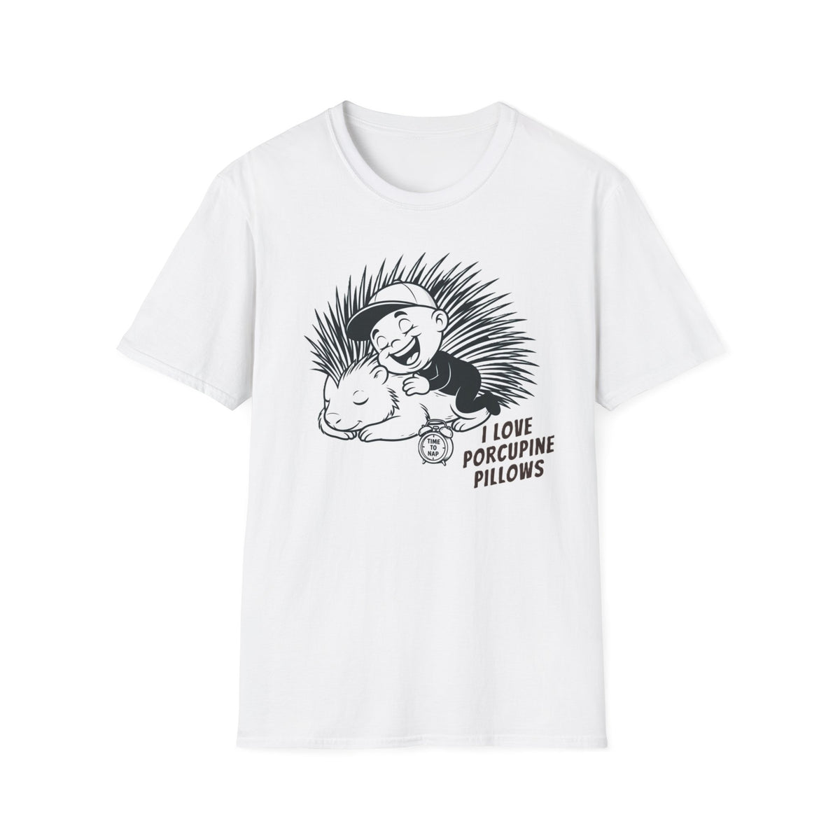 I Love Porcupine Pillows T-Shirt
