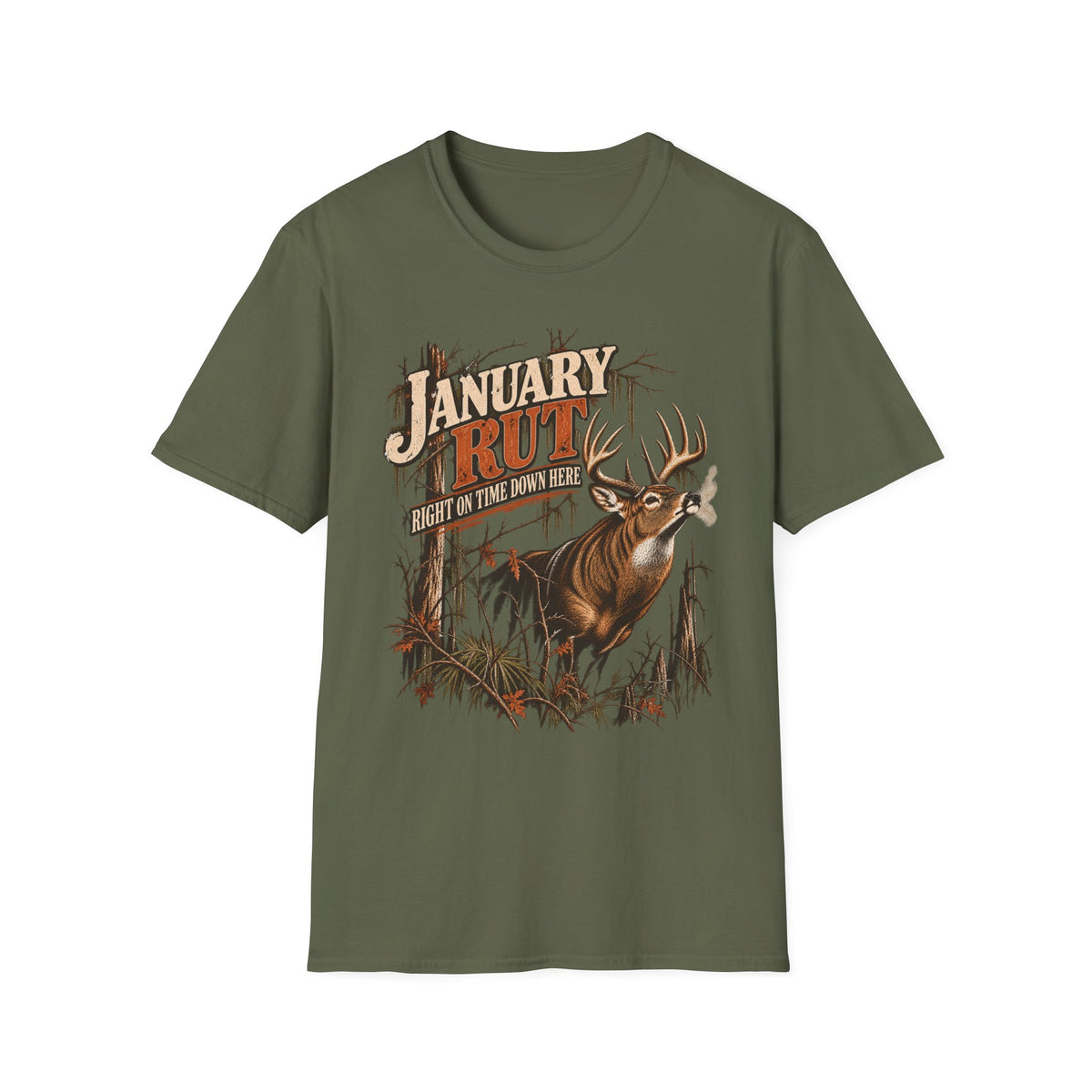 January Rut Right On Time Down Here Southern Whitetail