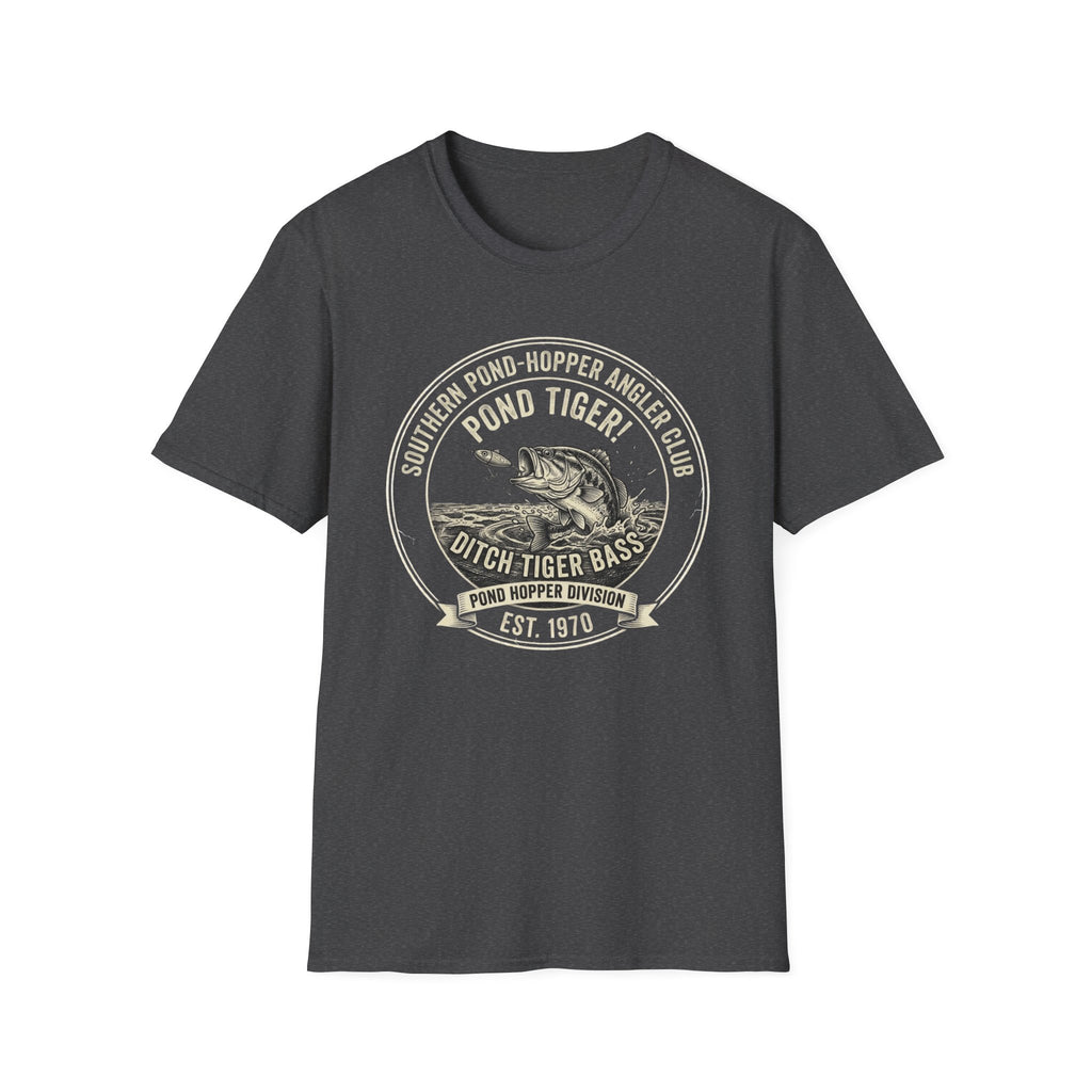 Southern Pond Hopper Angler Fishing T-Shirt | It's Heritage Hoss