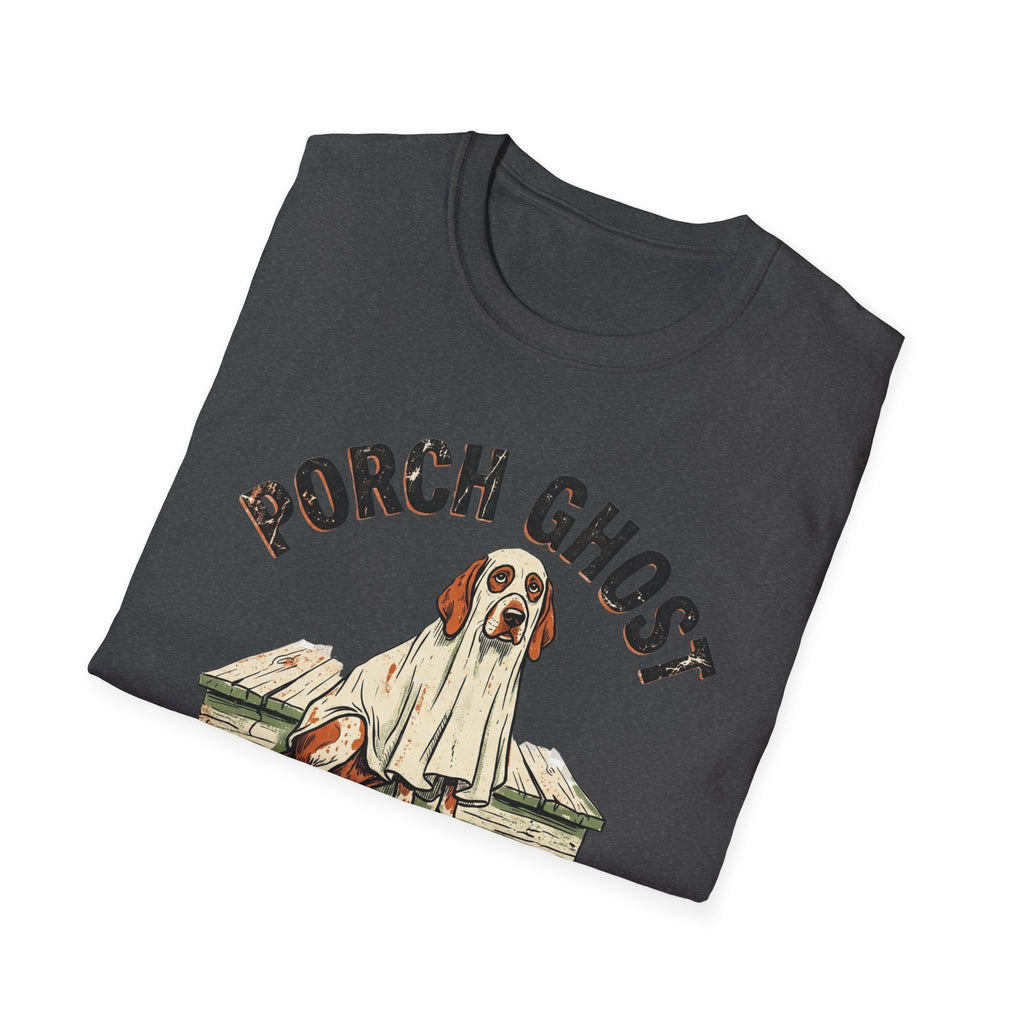 Southern Porch Dog Ghost Vintage Halloween Shirt