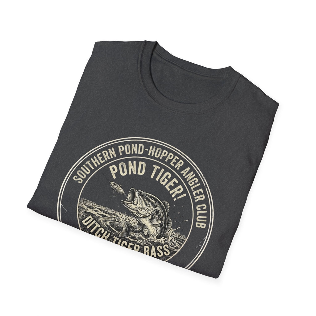 Southern Pond Hopper Angler Fishing T-Shirt | It's Heritage Hoss