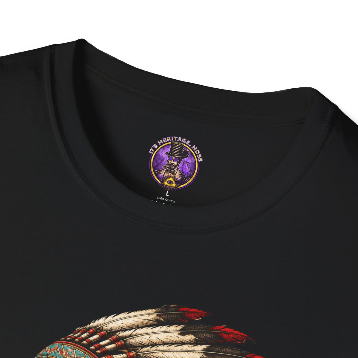 Native Chief Skull T-Shirt | It's Heritage Hoss