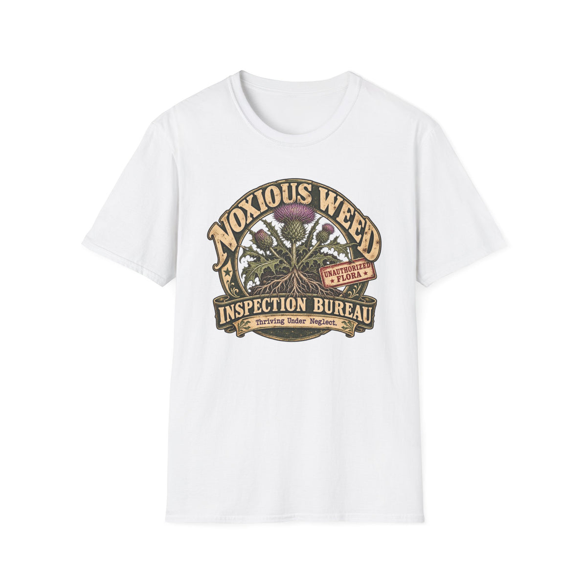 Noxious Weed Inspection Bureau T-Shirt — Rural Bureaucracy