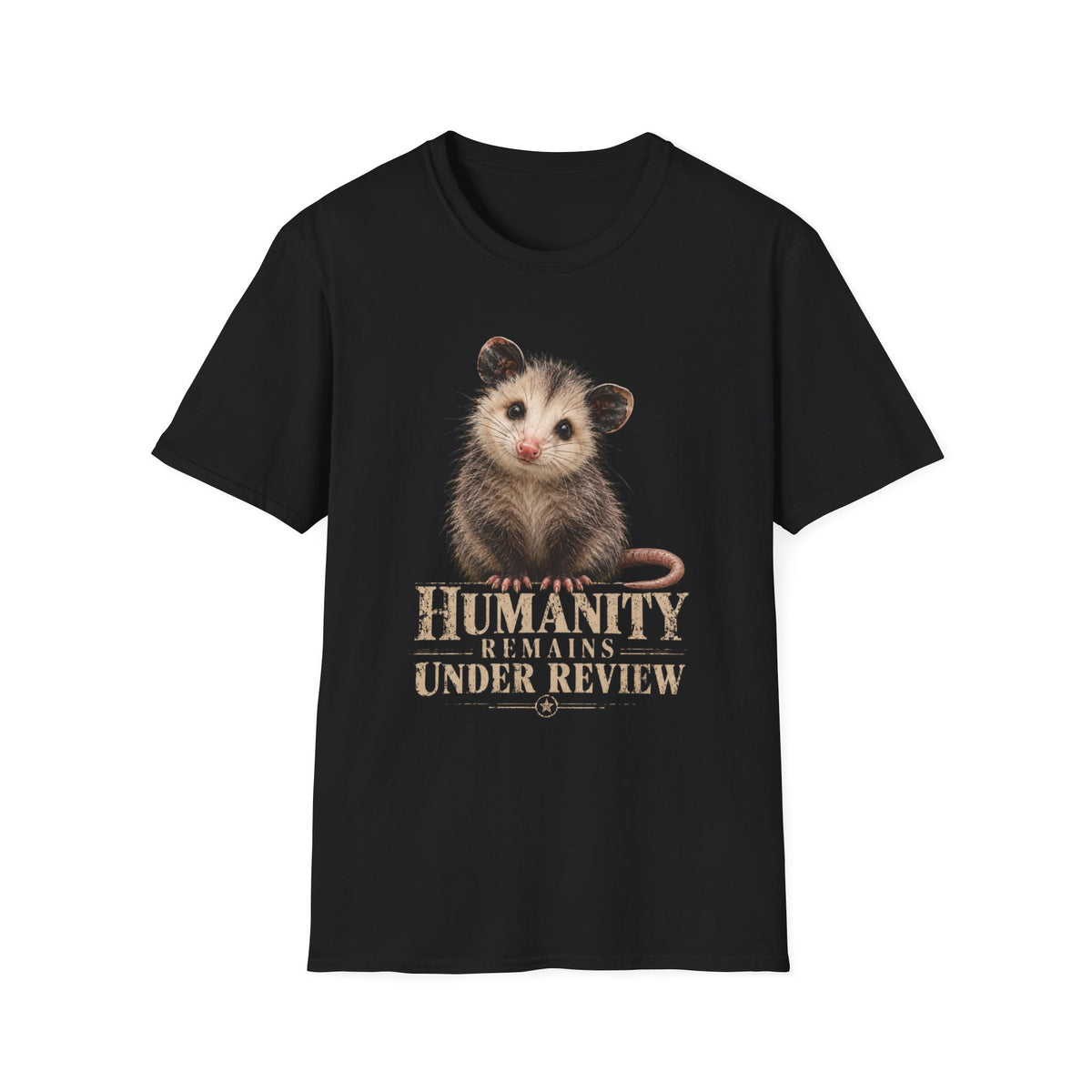 Humanity Remains Under Review Possum