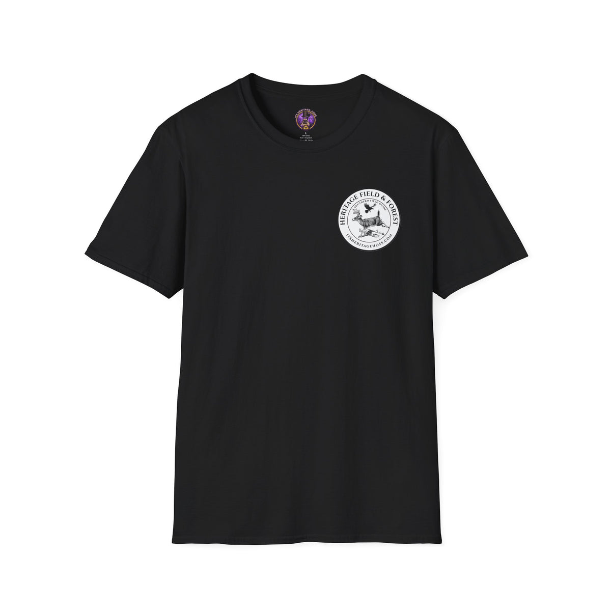 Armadillo Graphic T-Shirt — Vintage Wildlife Illustration Tee — product view 3