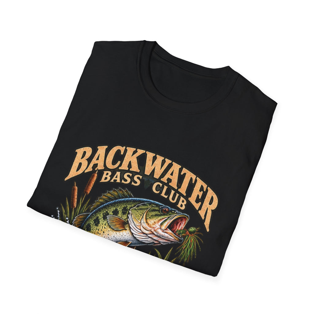 Backwater Bass Club Fishing T-Shirt outdoor graphic T-shirt product image 9