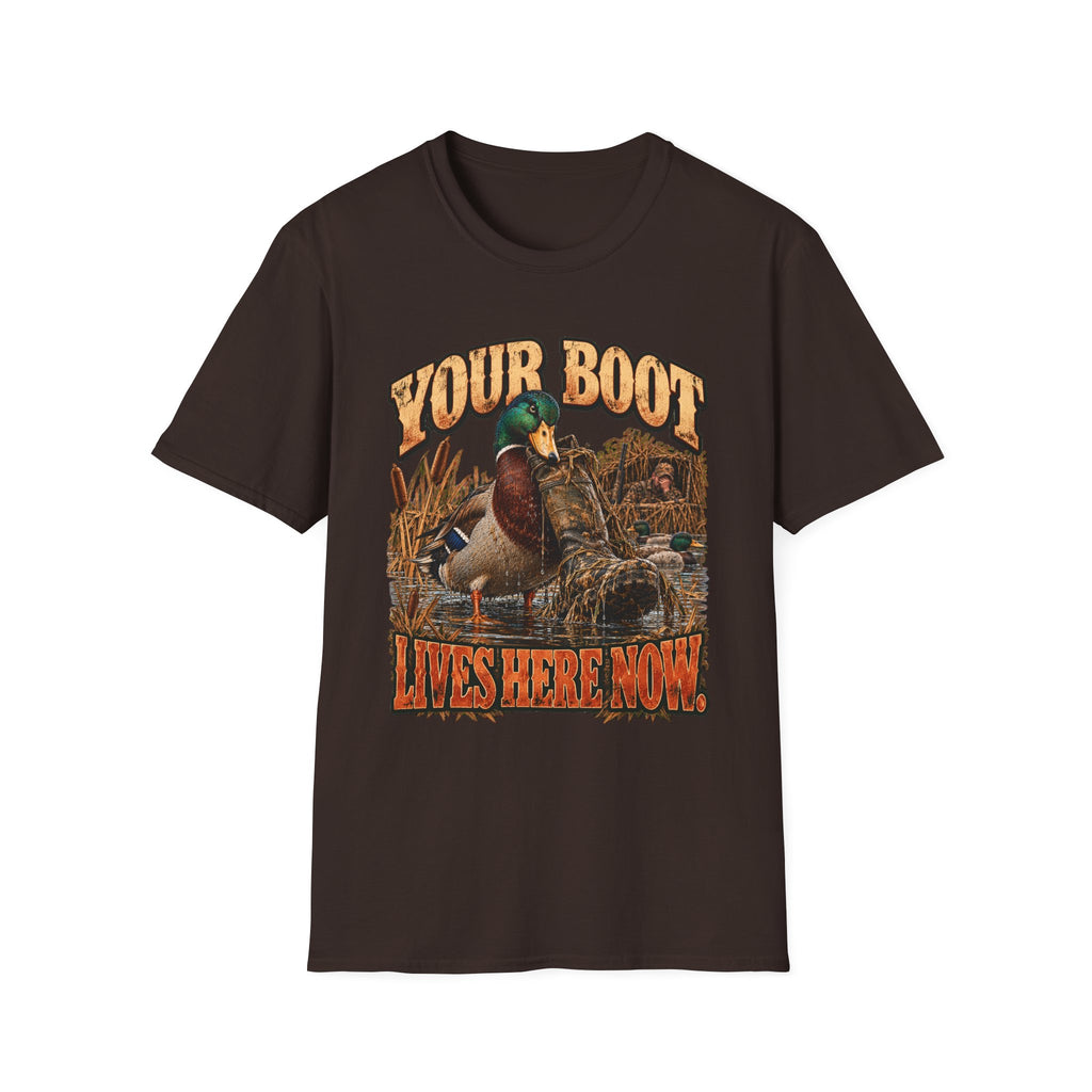 Your Boot Lives Here Now.