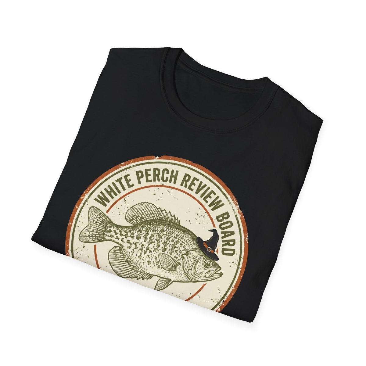 White Perch Review Board Spooky Crappie Fishing Shirt | It's Heritage Hoss