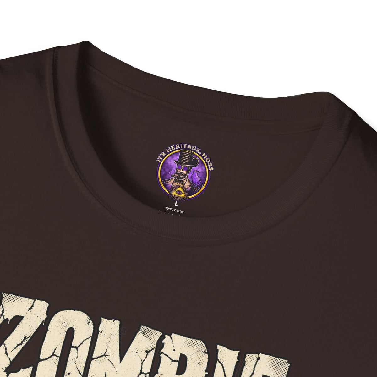 Zombie Epstein T-Shirt — "The Files Won't Stay Buried" Vintage Horror Tee
