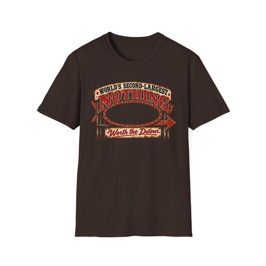 World’s Second Largest Nothing T-Shirt — Roadside Americana