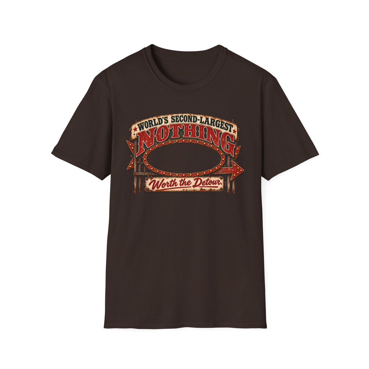 World’s Second Largest Nothing T-Shirt — Roadside Americana