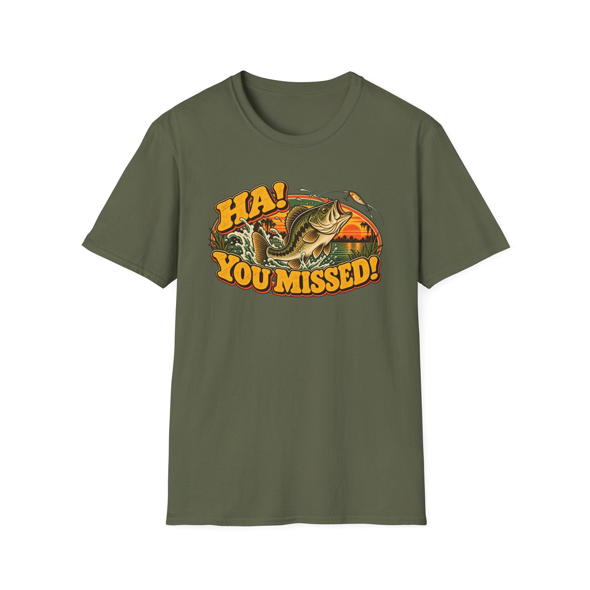 Ha! You Missed! Vintage Bass Fishing