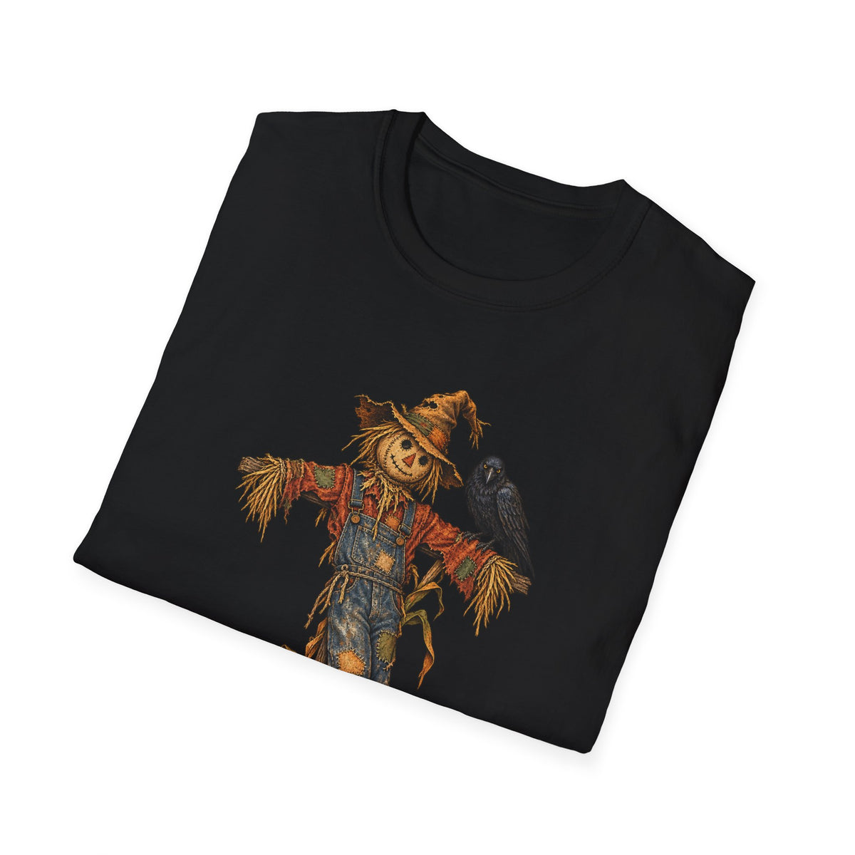 Scarecrow And Crow