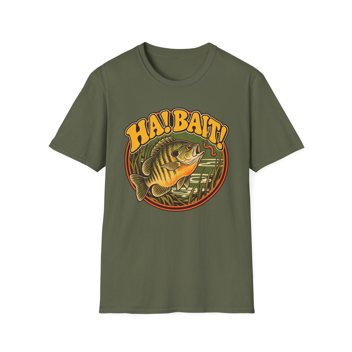 Ha! Bait! Vintage Bluegill Fishing