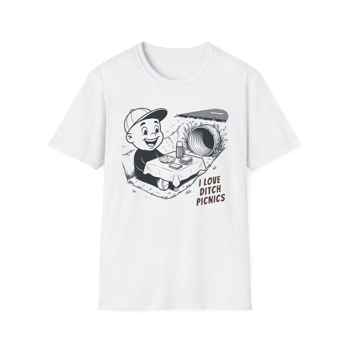I Love Ditch Picnics T-Shirt