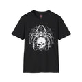 Skull & Spiderweb Graphic T-Shirt
