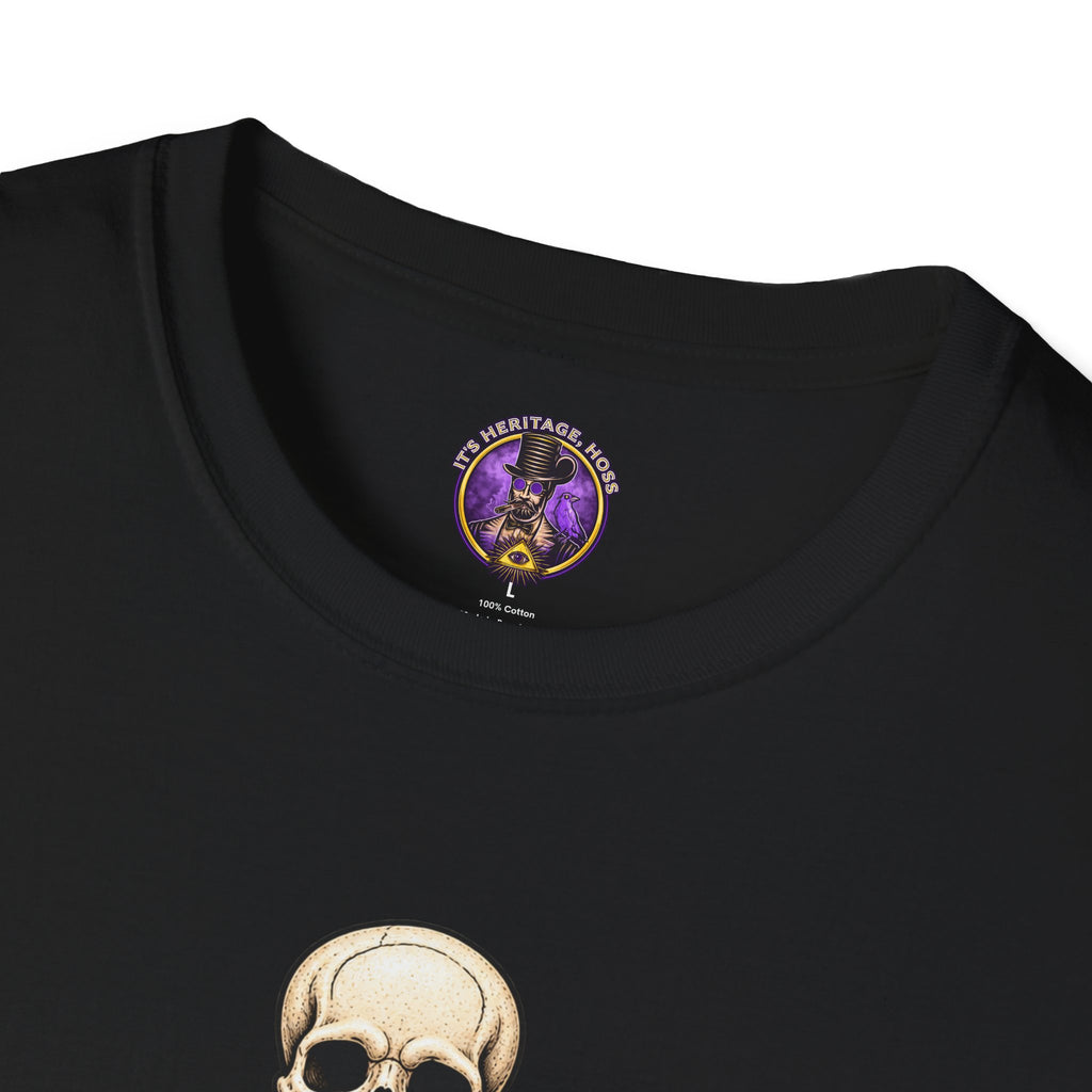 Meditating Skeleton T-Shirt | It's Heritage Hoss