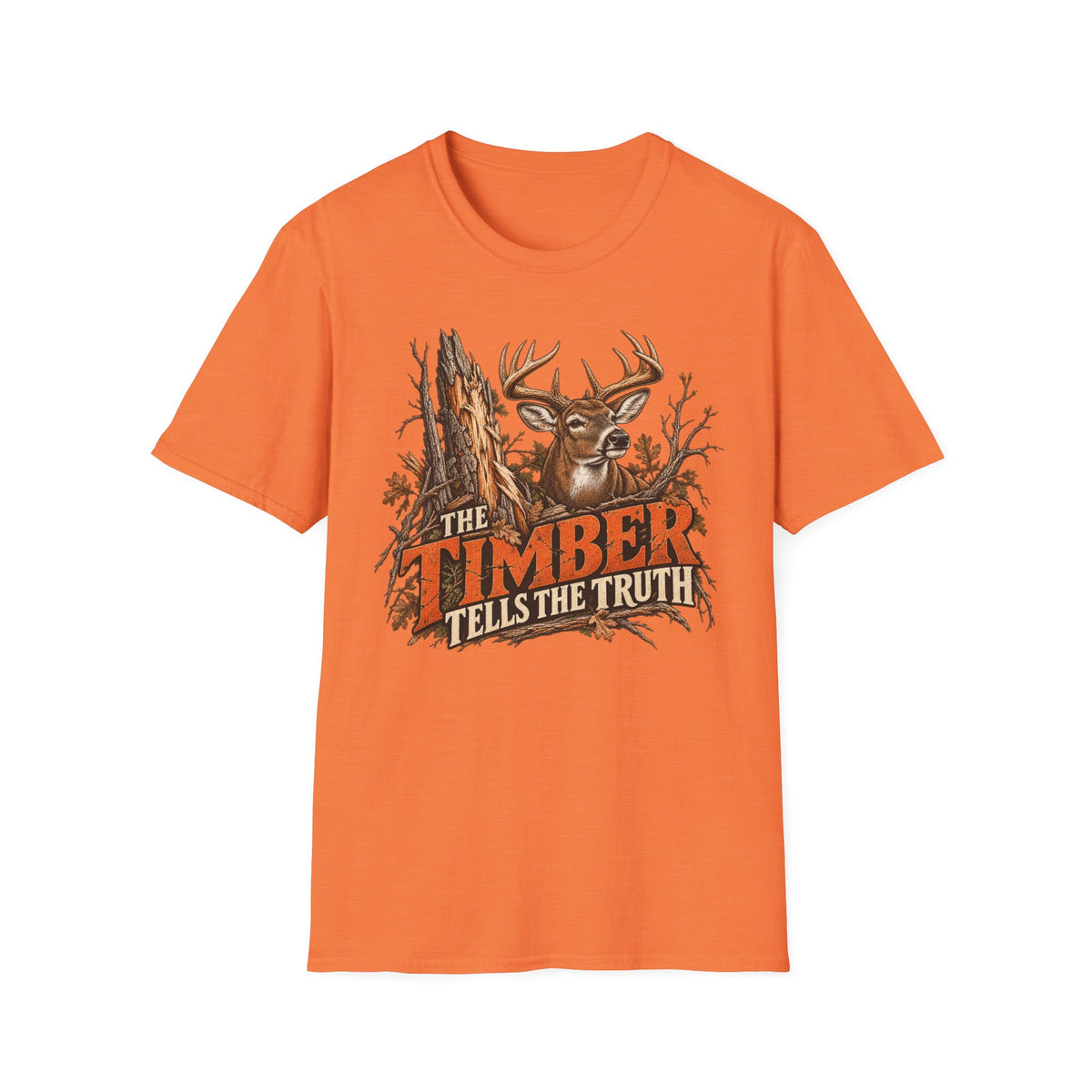 The Timber Tells The Truth Whitetail Woodsmanship Design