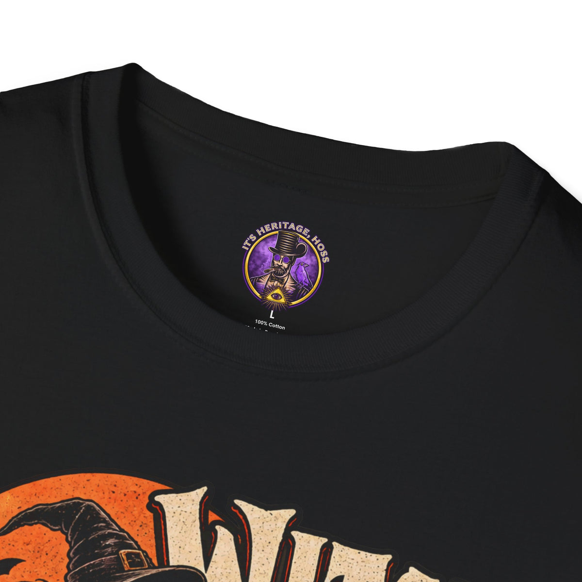 Witch Better Have My Candy T-Shirt — Halloween Witch Broom Pumpkin Graphic Tee