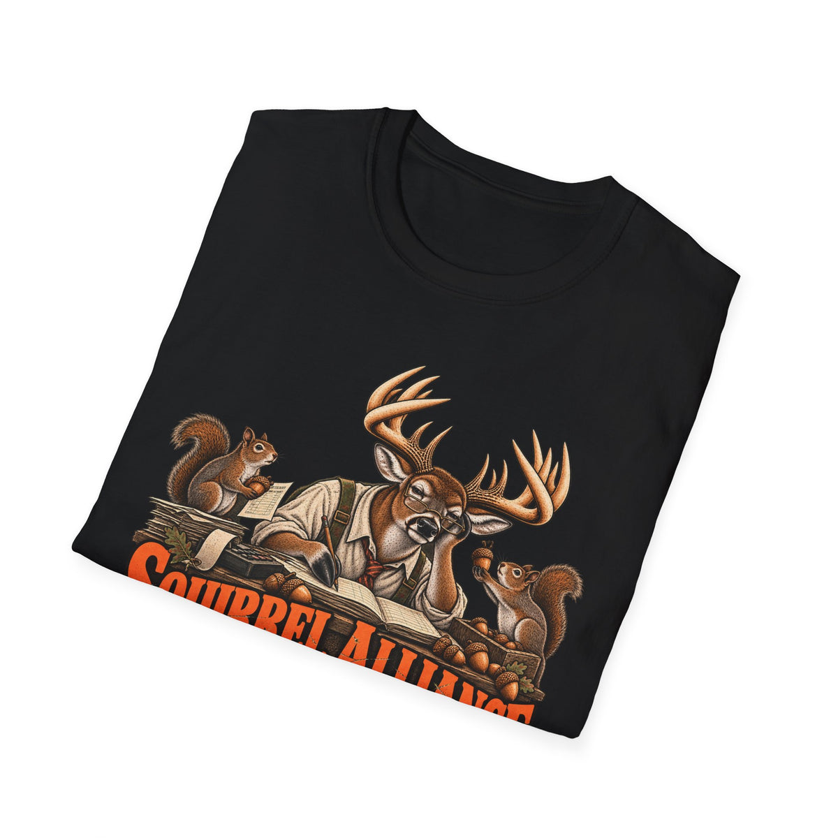 Squirrel Alliance Treasurer Woodland Whitetail Hunting Design