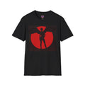 Angel Silhouette Red Moon T-Shirt