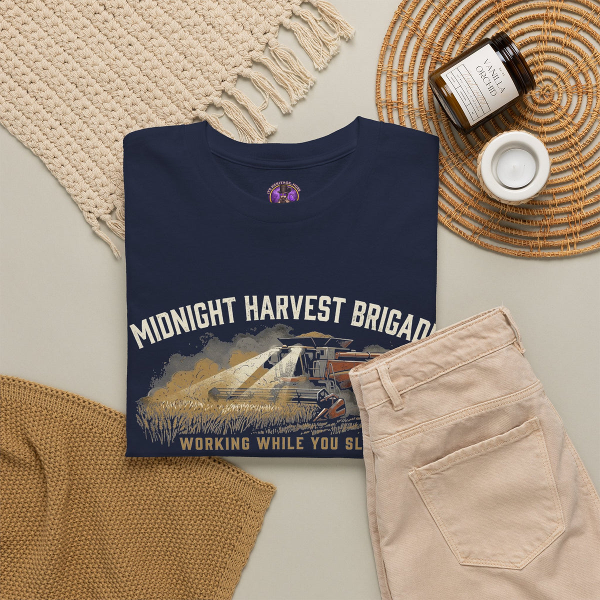 Midnight Harvest Brigade T-Shirt | It's Heritage Hoss