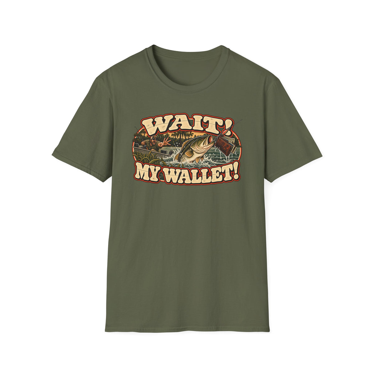 Wait! My Wallet! Vintage Bluegill Fishing