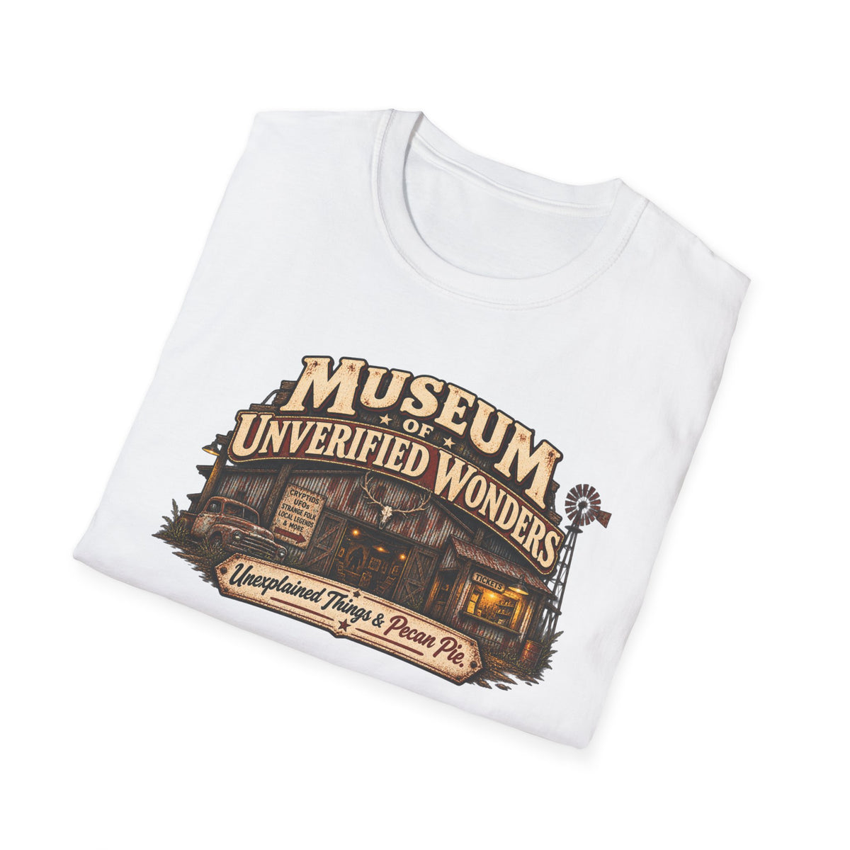 Museum of Unverified Wonders T-Shirt — Roadside Oddities