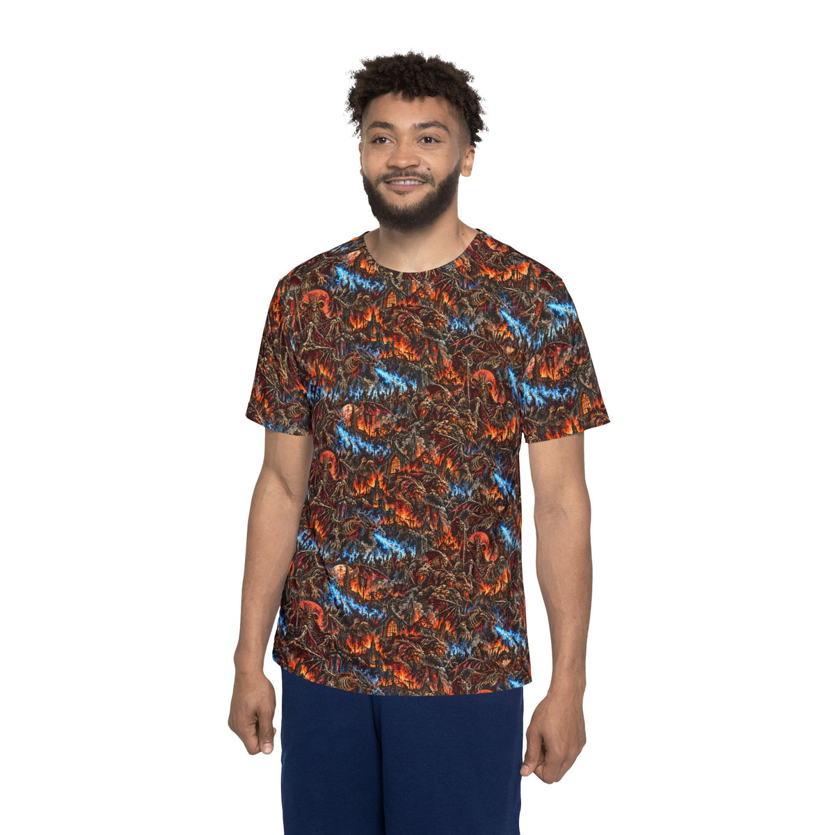Skeletal Satan Legion All-Over Print Jersey | It's Heritage Hoss