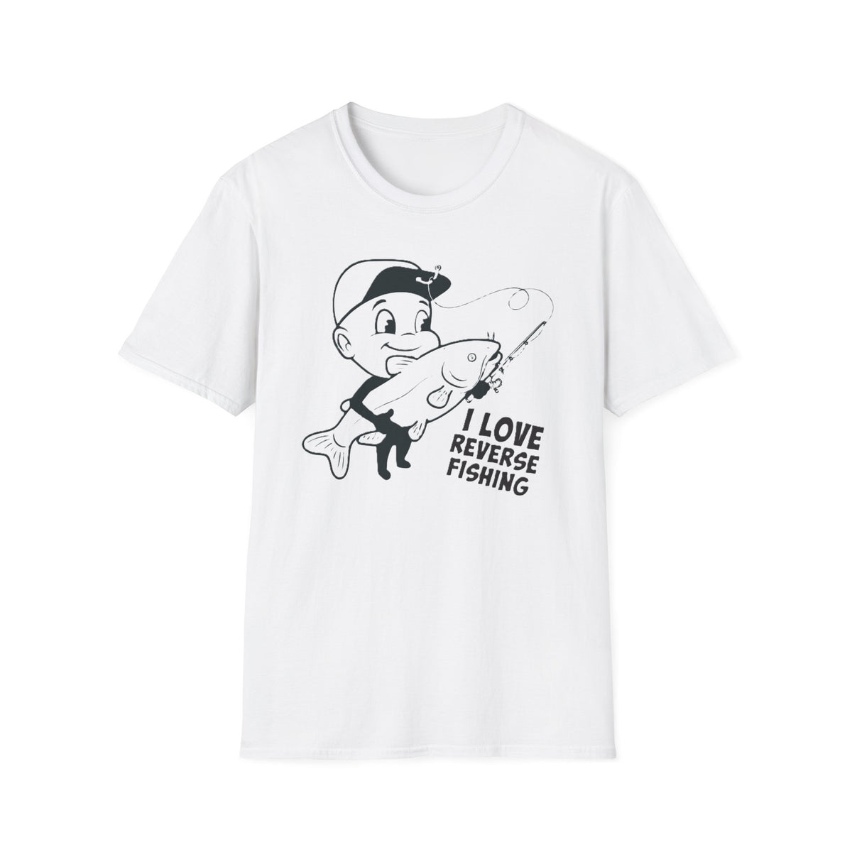 Lil Hoss Loves Reverse Fishing T-Shirt