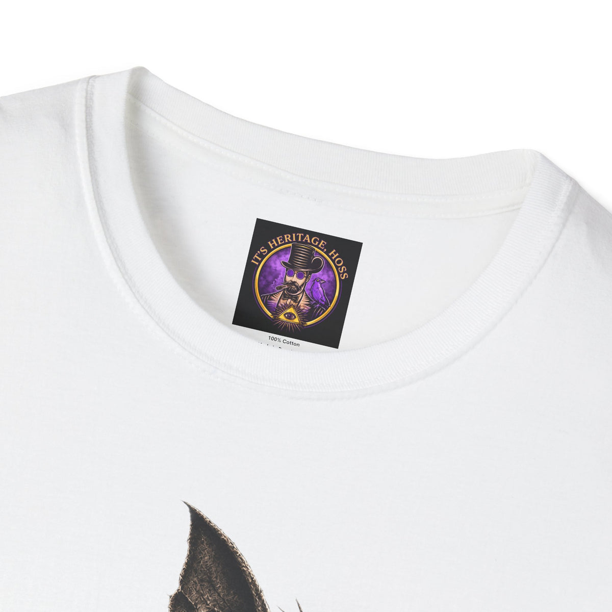 Chupacabra Graphic T-Shirt - Dark Cryptid Artwork Tee graphic T-shirt product image 4