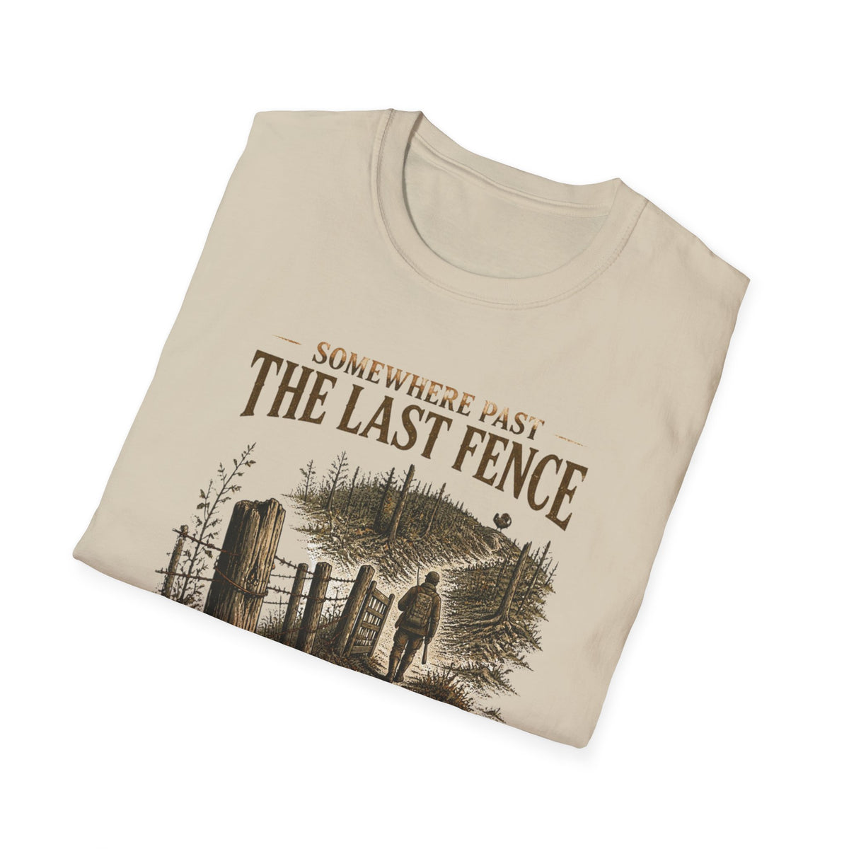 Somewhere Past the Last Gate Turkey Hunting T-Shirt