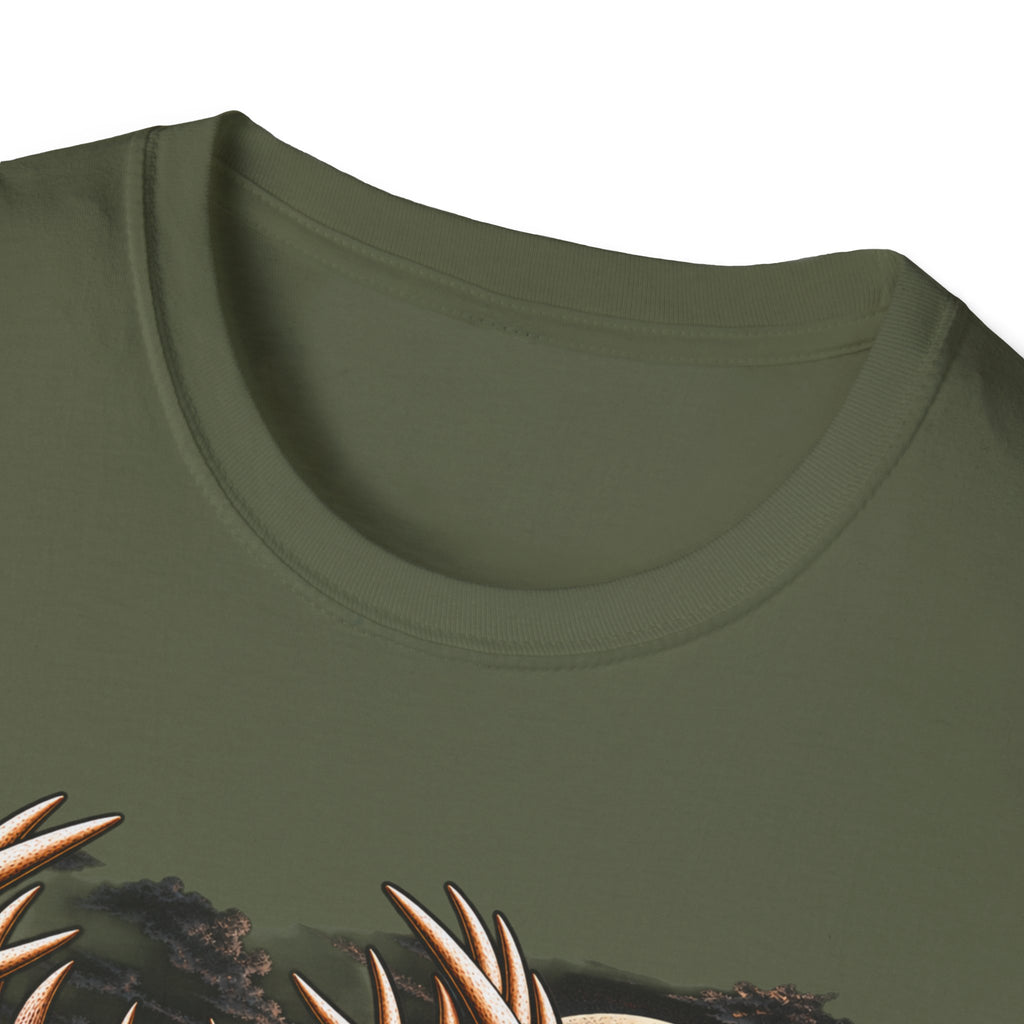 I Know What's Inside The Moon Weird Whitetail Deer Design