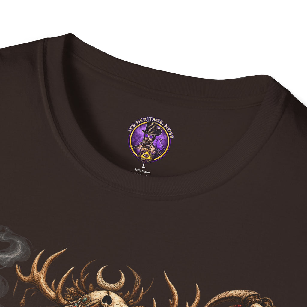 Shaman Skull Totem T-Shirt | It's Heritage Hoss