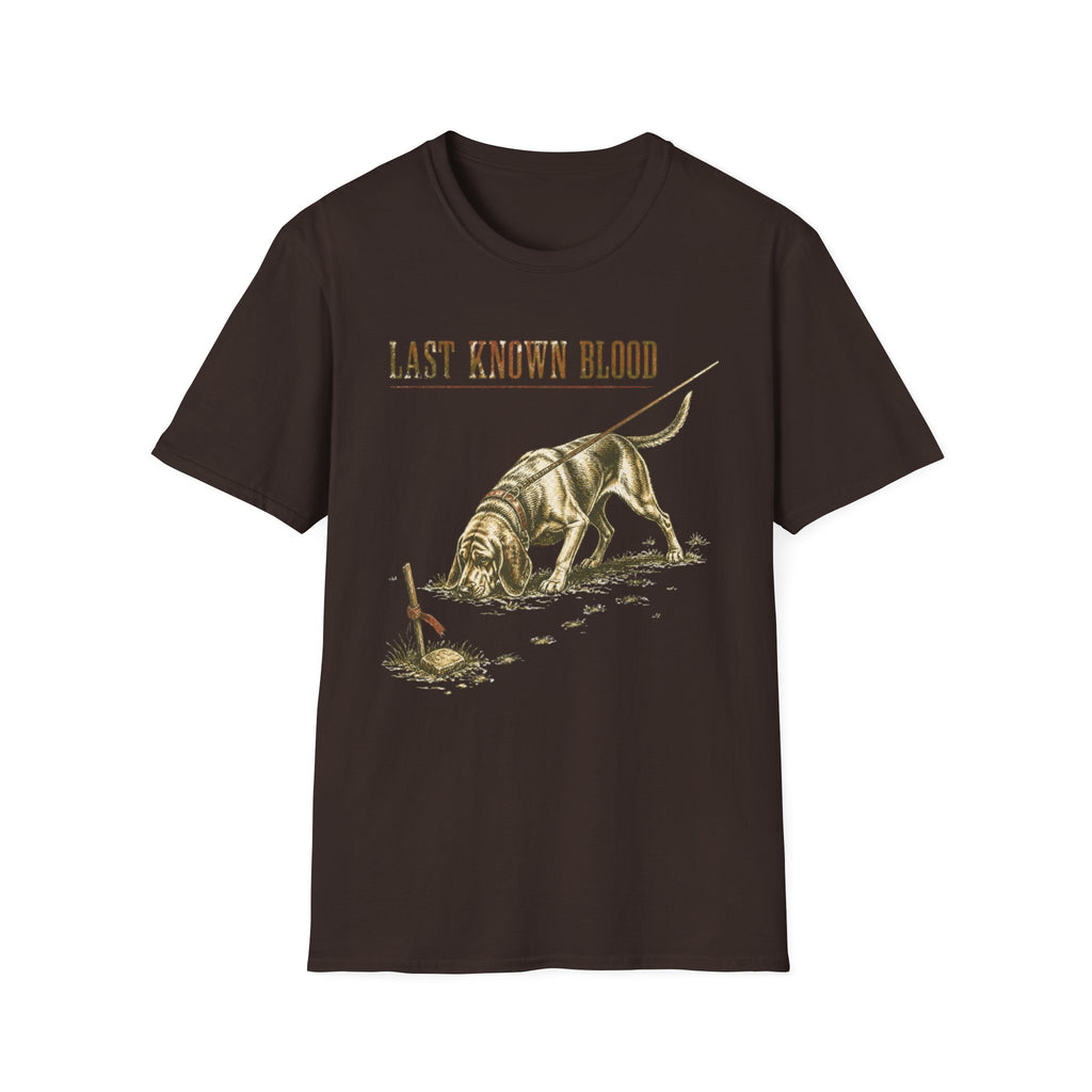 Last Known Blood Deer Tracking Dog Shirt