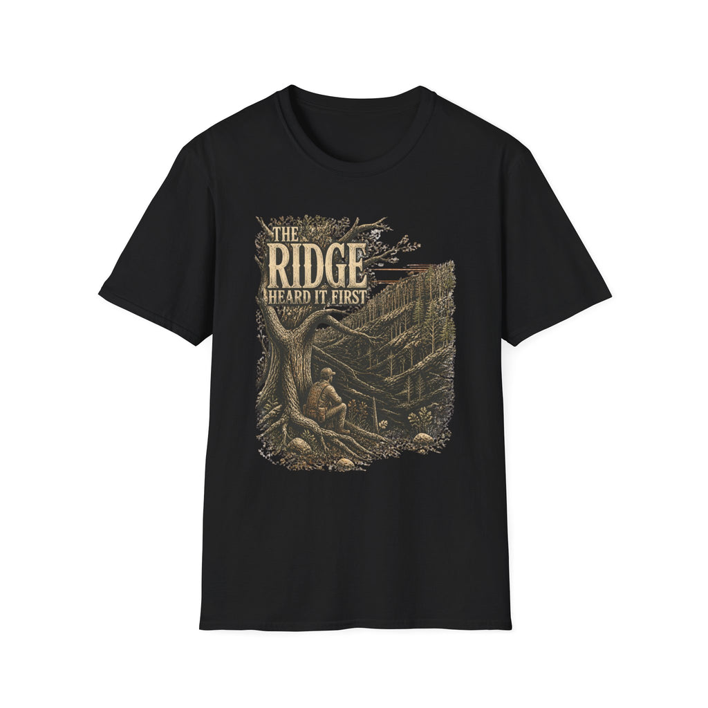 The Ridge Heard It First Turkey Hunting T-Shirt
