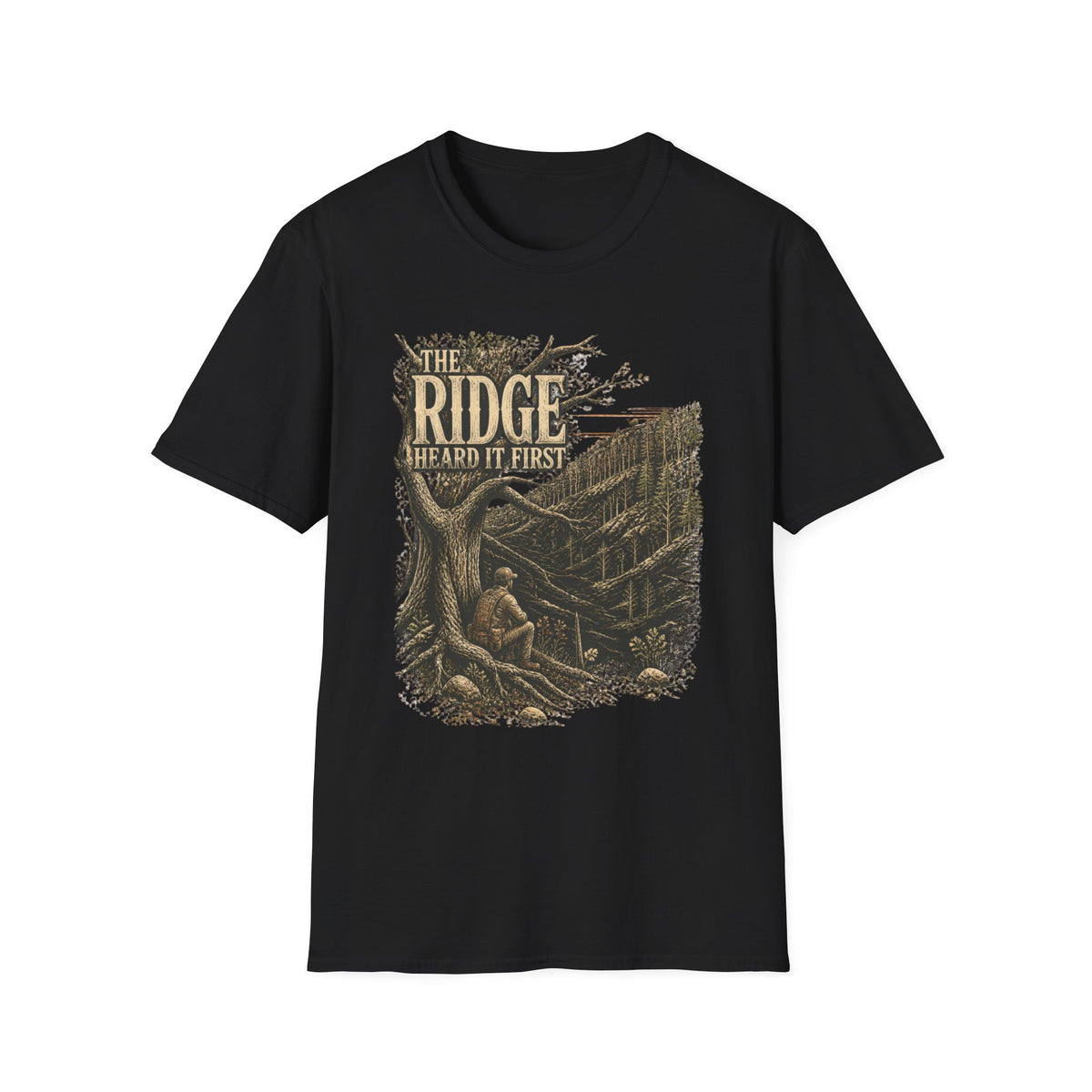 The Ridge Heard It First Turkey Hunting T-Shirt