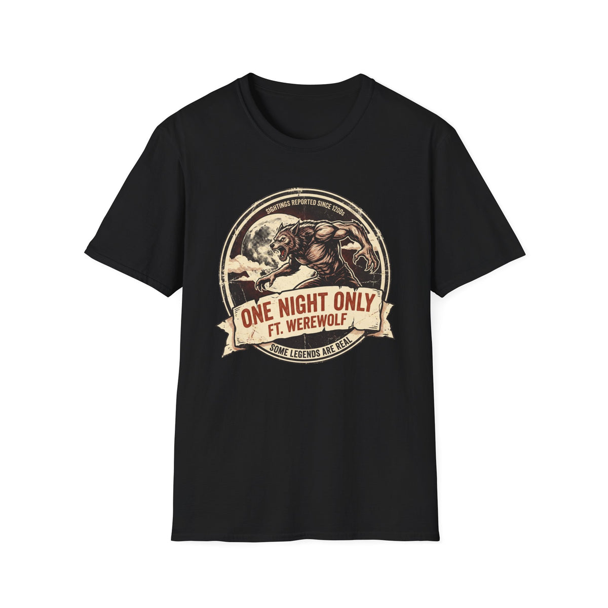 Werewolf Sightings Report Board Vintage Cryptozoology Shirt | It's Heritage Hoss