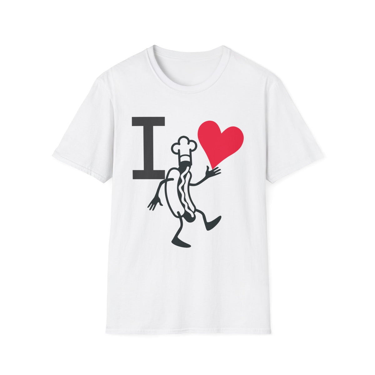I Love Hot Dogs T-Shirt